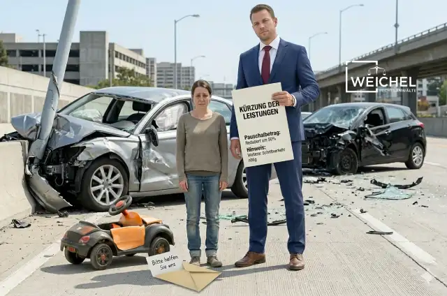 Unfallregulierung nach Verkehrsunfall durch Fachanwalt für Verkehrsrecht in Zweibrücken – Schadensersatz und Schmerzensgeld | WEICHEL Rechtsanwälte Zweibrücken